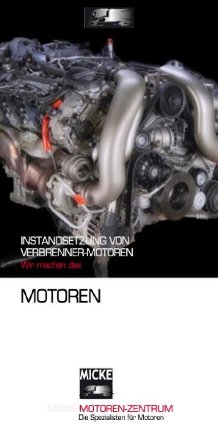 Faszination pur für Klassische Automobile. Die Liebe zur Automechanik zeigt sich im MICKE MOTO- REN-ZENTRUM in Bochum. Jahrzehntelange Kompetenz im Bereich der Motorentechnologie verbindet sich mit spe- ziellen Kenntnisse „mechanischer” Motoren und fachliche Wissen.